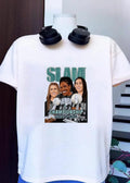 SLAM Magazine WNBA Players Holding Championship Trophy Championship State of Mind Las Vegas Aces T-Shirt