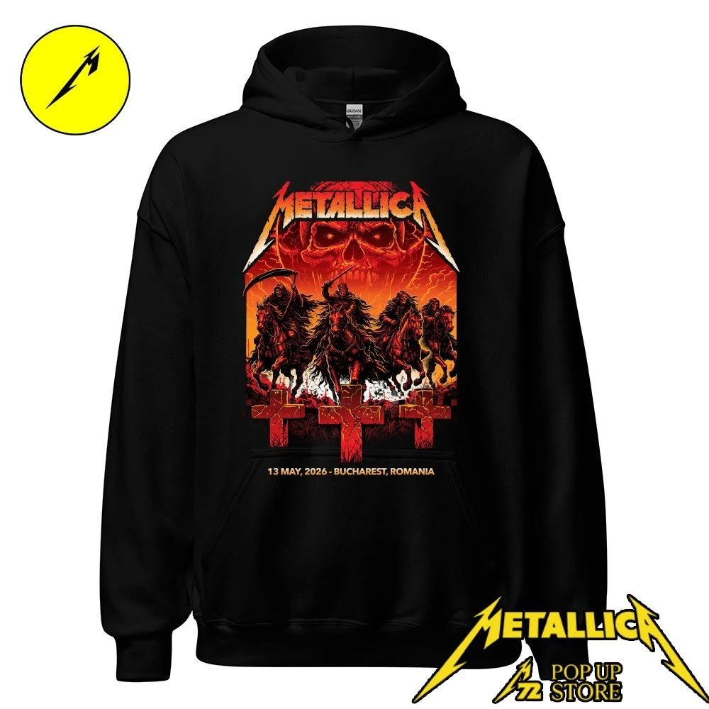 Metallica M72 Bucharest Romania Pop-Up Shop Shirt