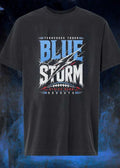 Tennessee Tough Blue Storm Strike Hard Sundays Football T-Shirt