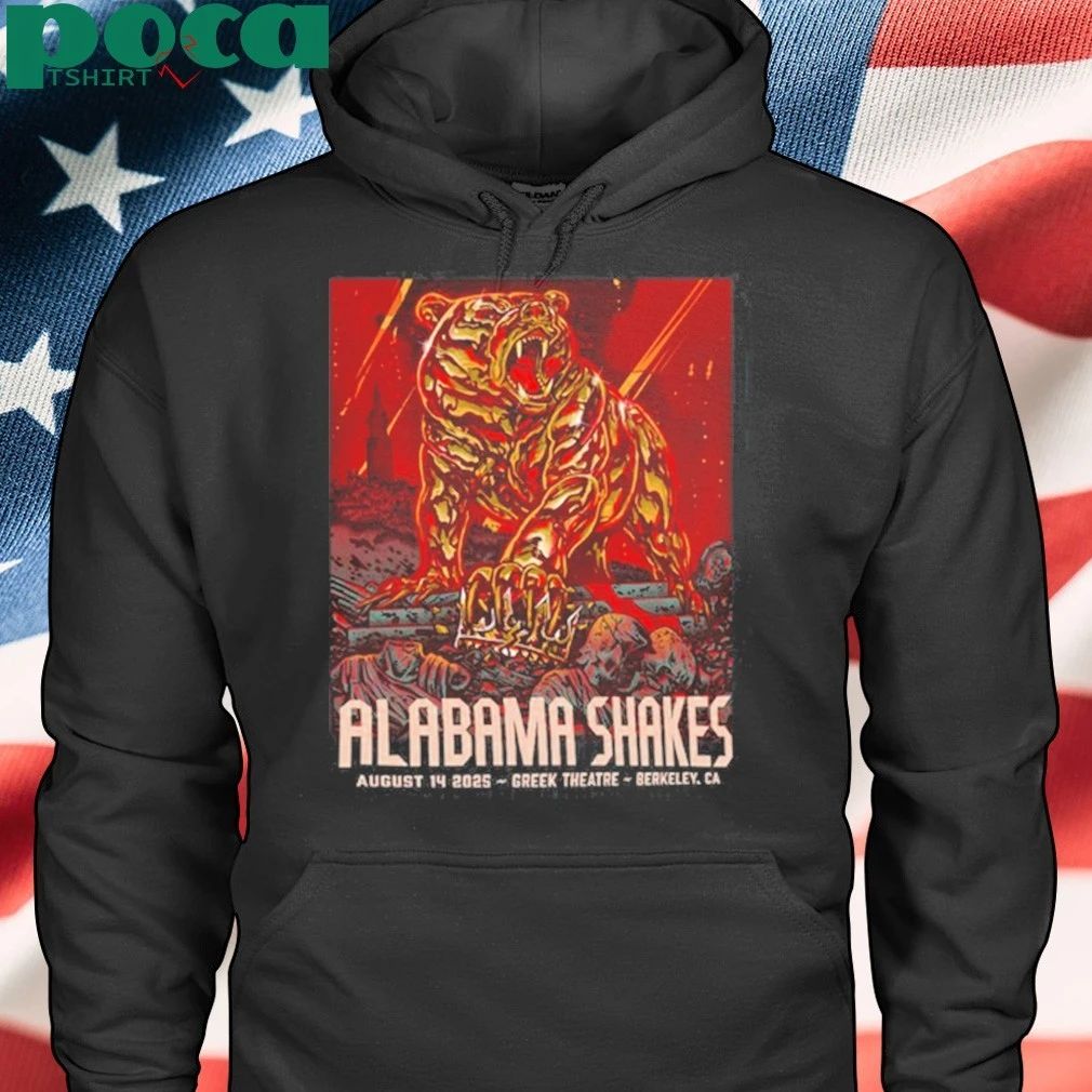 Premium Alabama Shakes 08.14.2025 Berkeley, CA Shirt