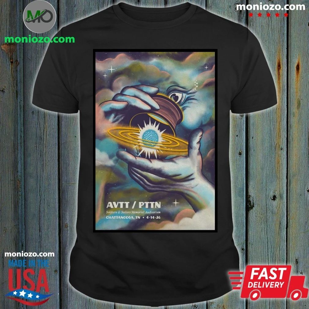 Original The Avett Brothers Apr 14 2026 Soldiers & Sailors Memorial Auditorium In Chattanooga TN Poster Shirt