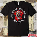 2026 Never Give Up Never Look Back Keep Steppin’ AEW t-shirt