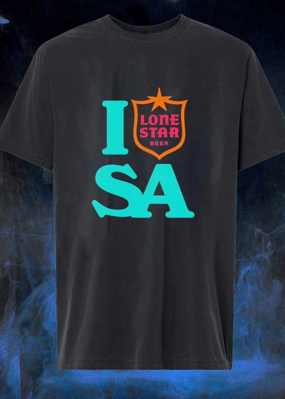 I Love San Antonio Lone Star Beer SA shirt
