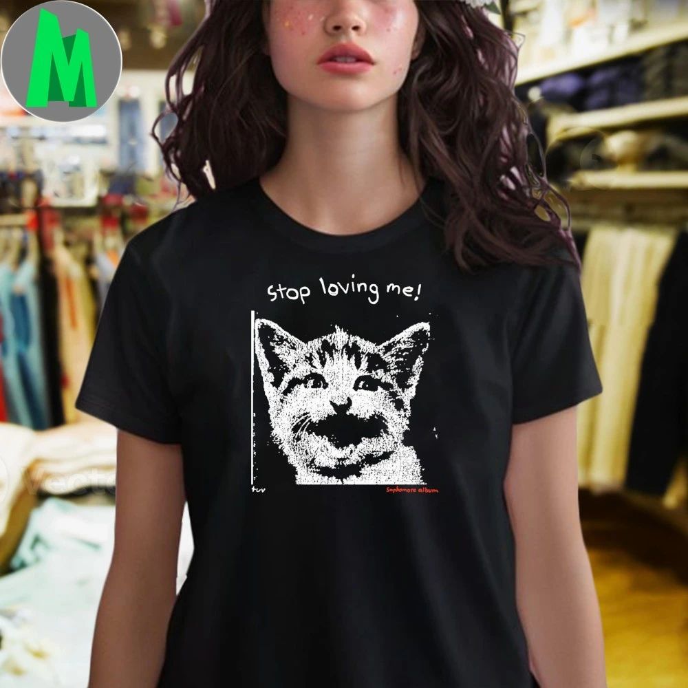 Stop Loving Me SLIM Album Cover Shirt