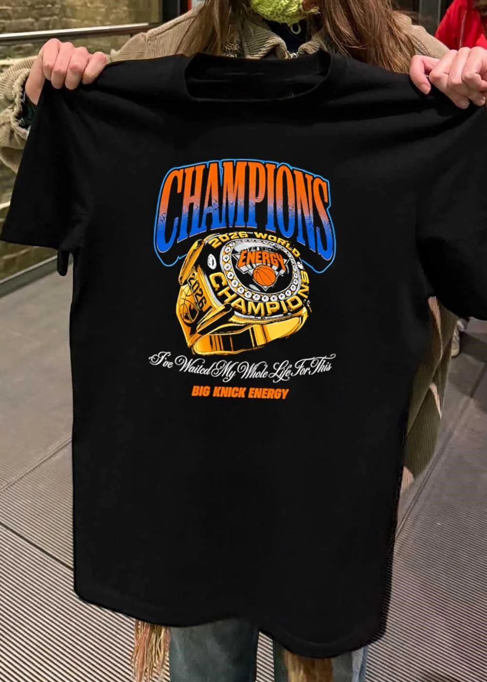 Big Knick Energy Ive Waited My Whole Life For This 2026 World Champions Shirt