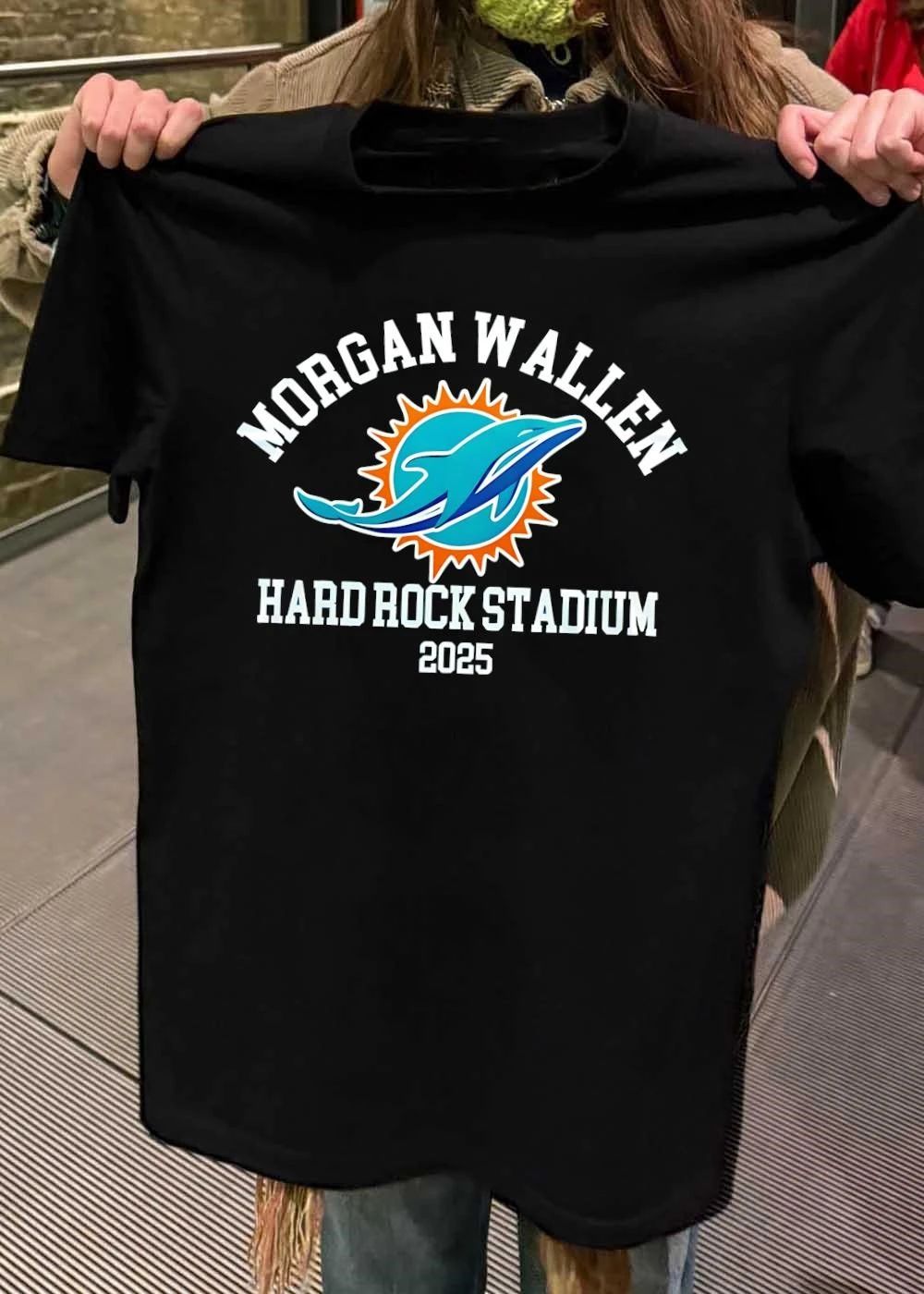 Miami Dolphins x Morgan Wallen Tour 2026 shirt