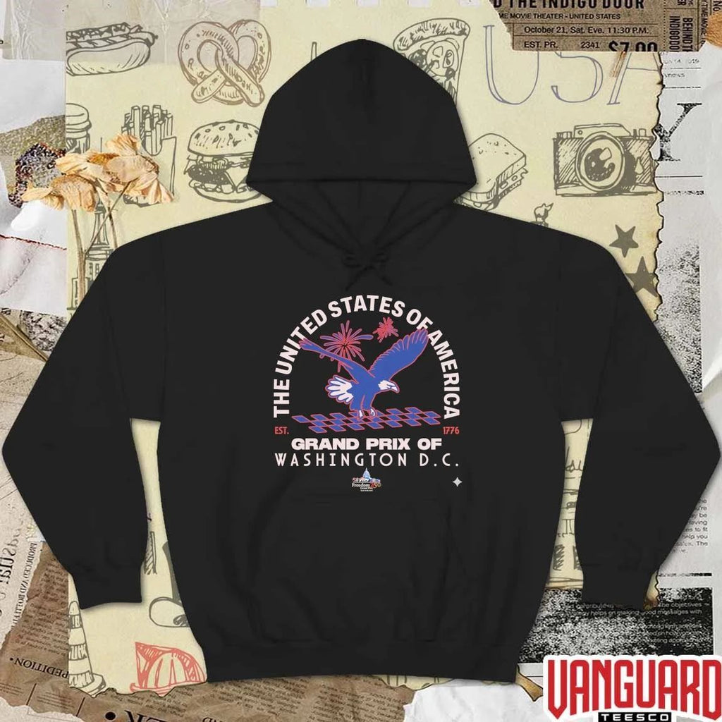 The United States Of America 2026 Freedom 250 Grand Prix Washington DC t-shirt