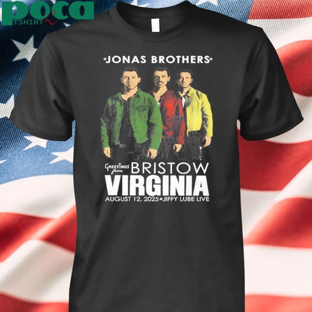 Jonas Brothers Bristow 2025 Shirt
