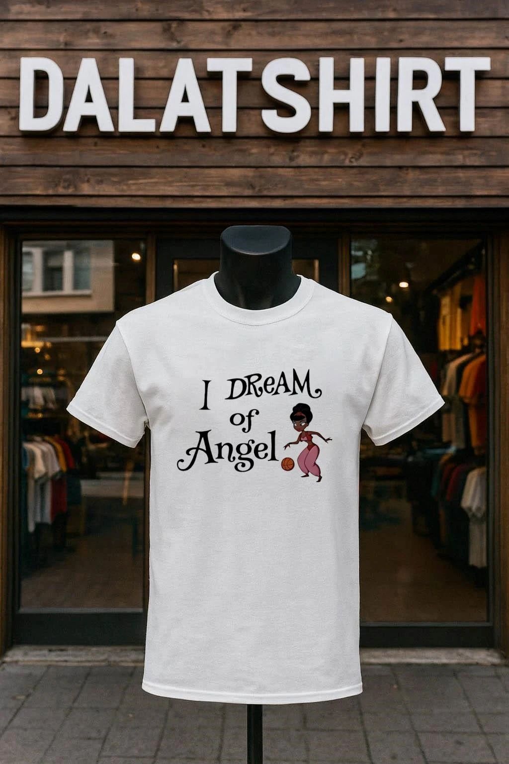 I Dream Of Angel Reese Atlanta Dream cartoon shirt