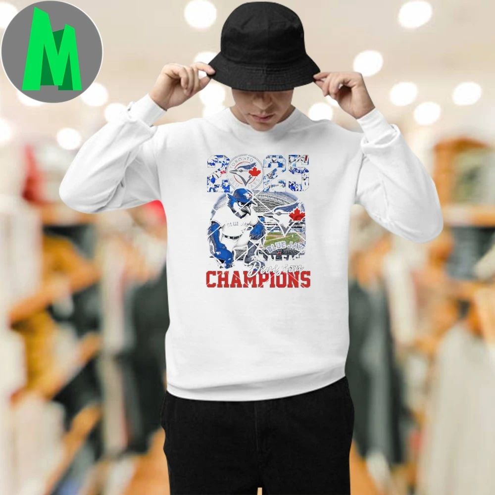 Blue Jays 2025 AL East Division Champions Logo Shirt