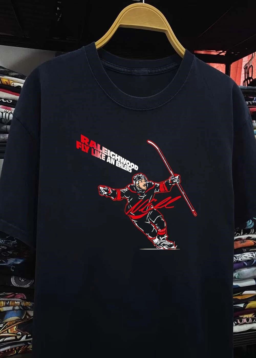 Raleighwood Fly Like An Ehlers Hockey Shirt