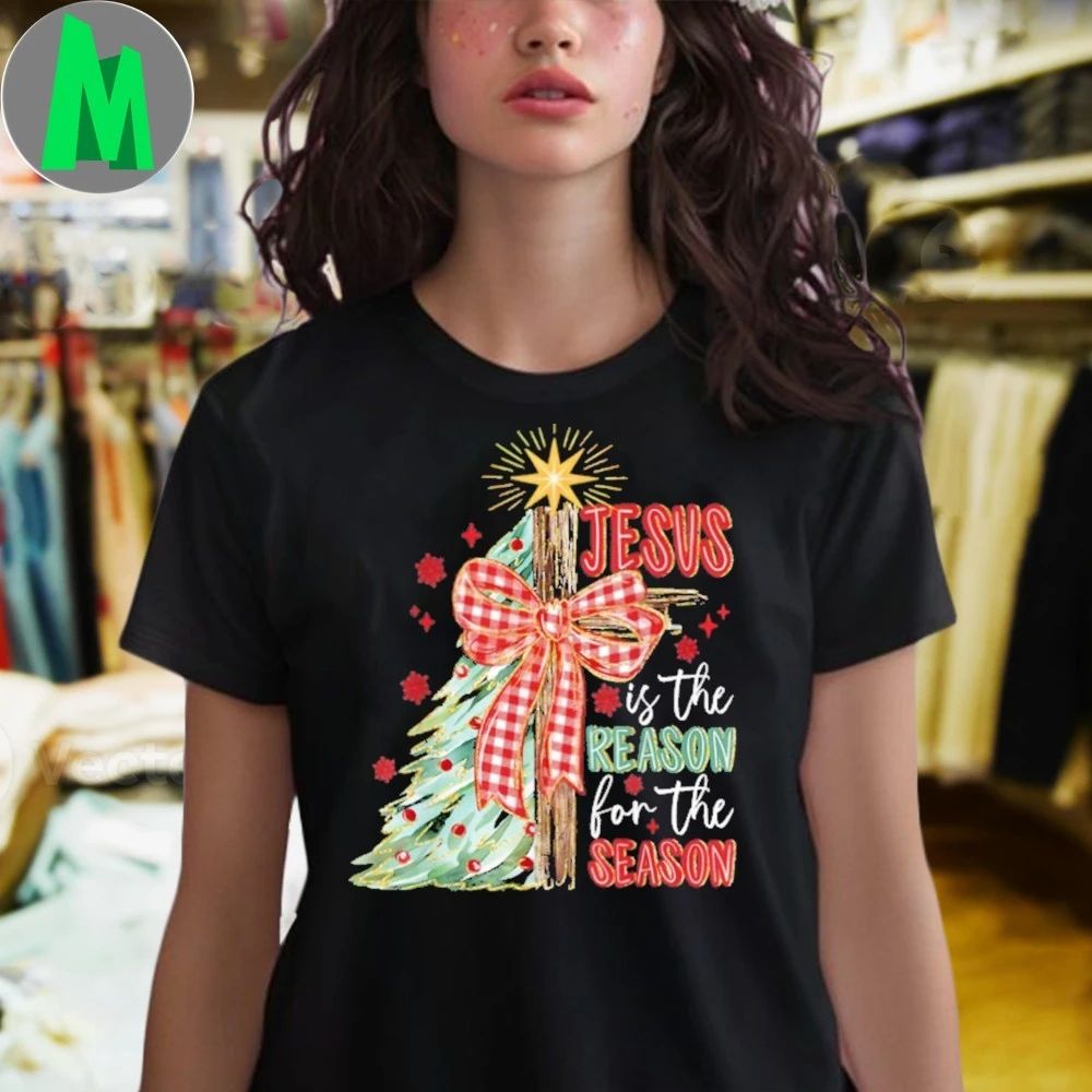 Original Jesus is The Reason for The Season Christmas Xmas Christian New Shirt
