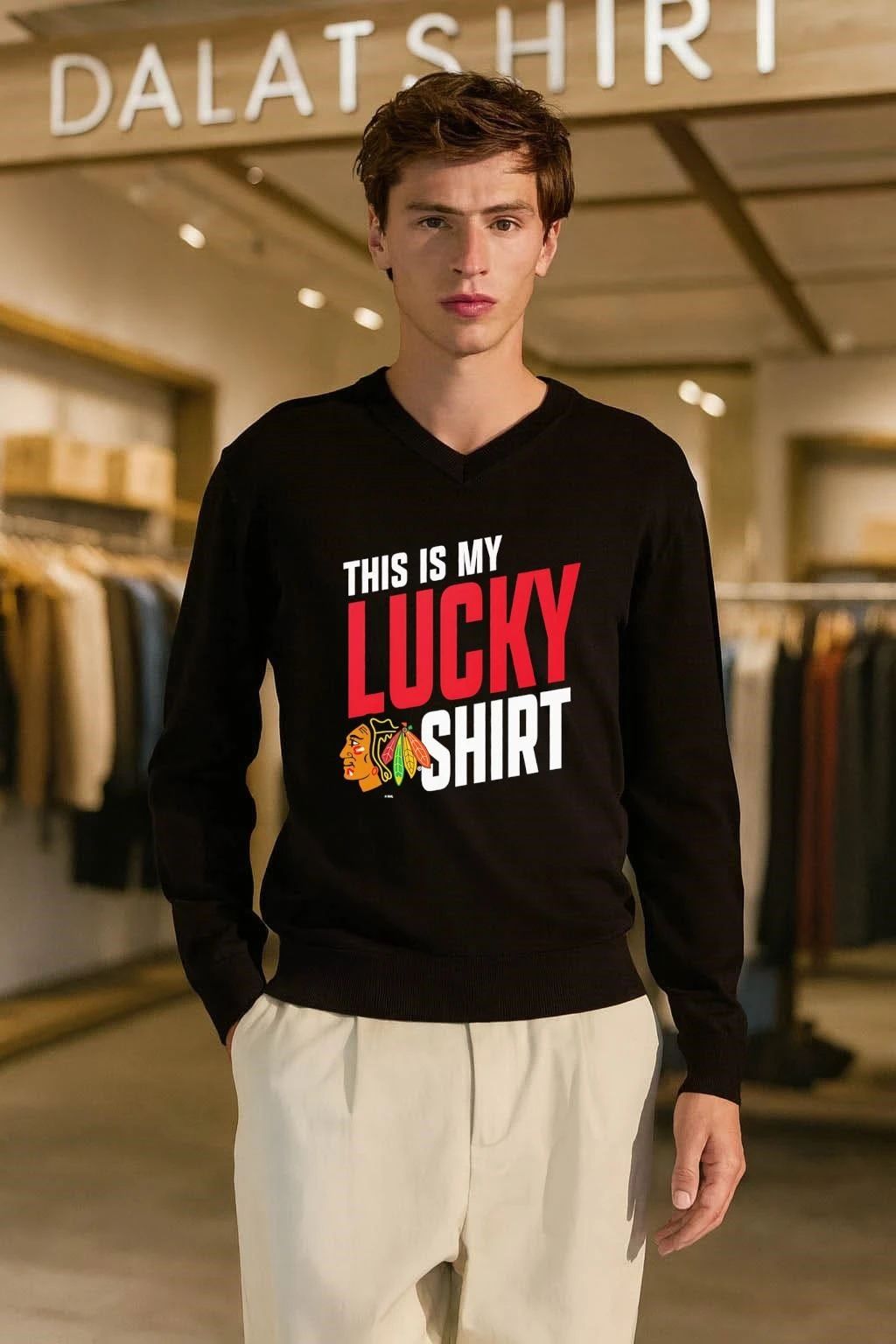 Chicago Blackhawks This Is My Lucky hockey 2026 shirt