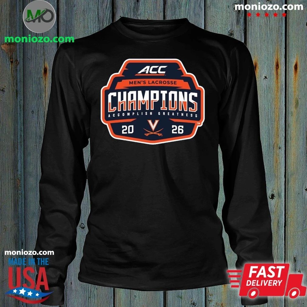 Virginia Cavaliers Blue 84 Unisex 2026 ACC Men’s Lacrosse Tournament Champions Locker Room Shirt