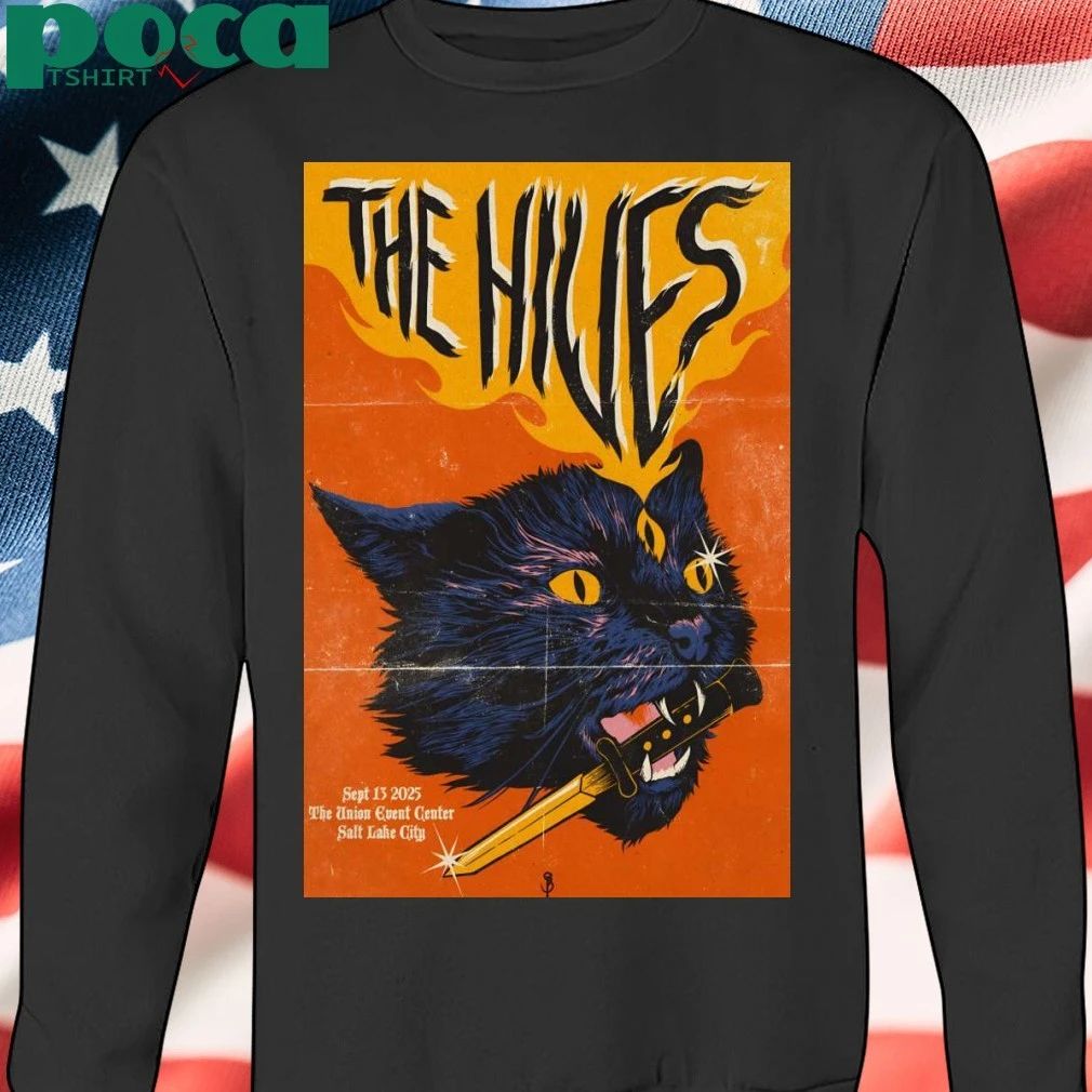 The Hives Salt Lake City UT 9.13.2025 Poster T-shirt