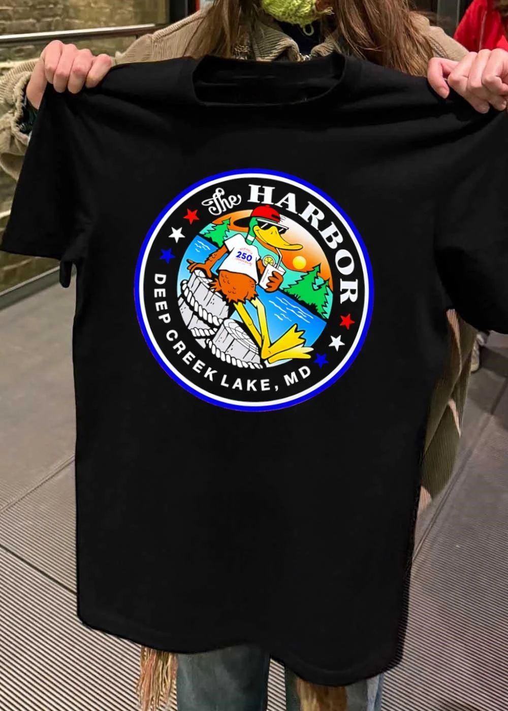 The Harbor Deep Creek Lake MD America 250 Anniversary Duck shirt