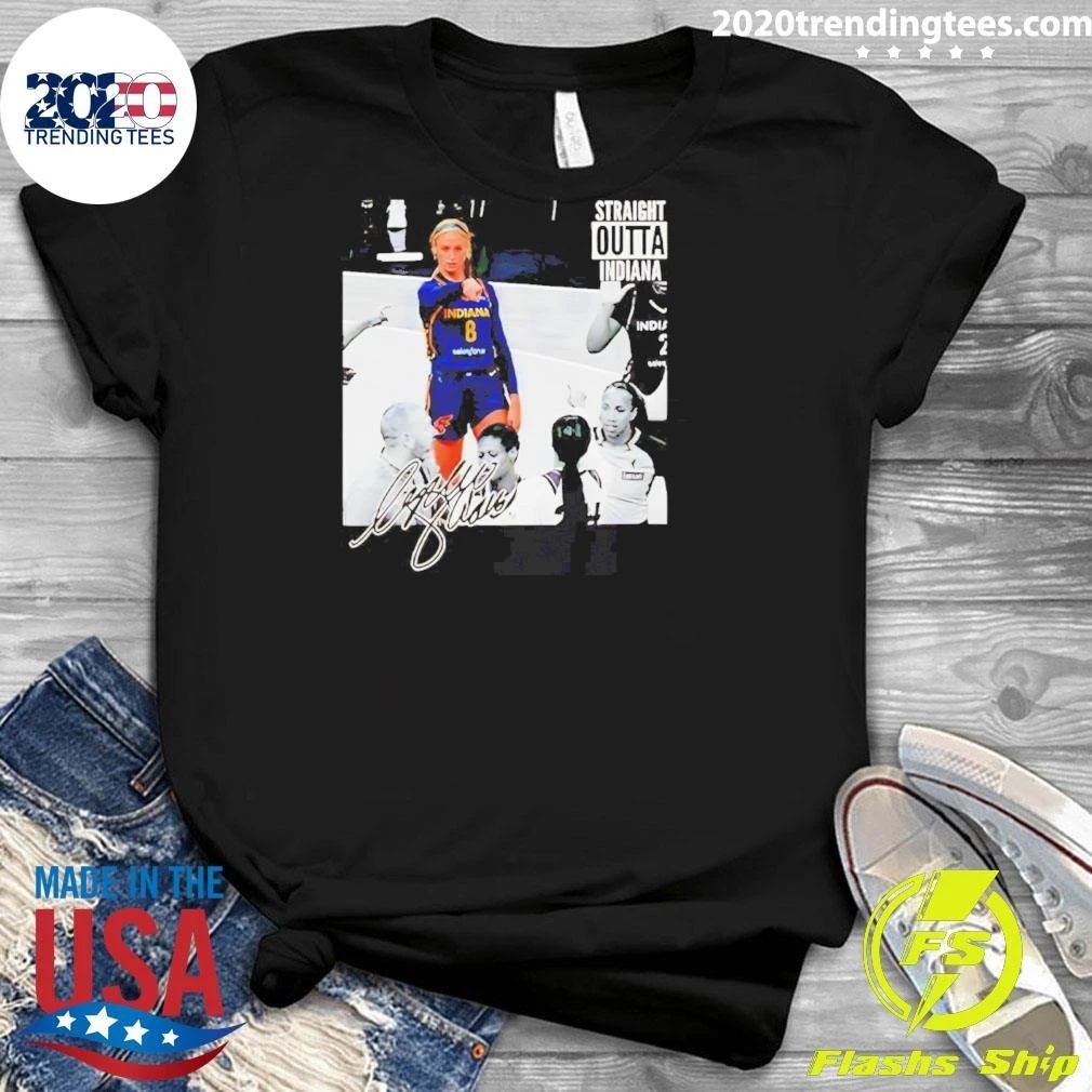 Sophie Cunningham Straight Outta Indiana Basketball shirt