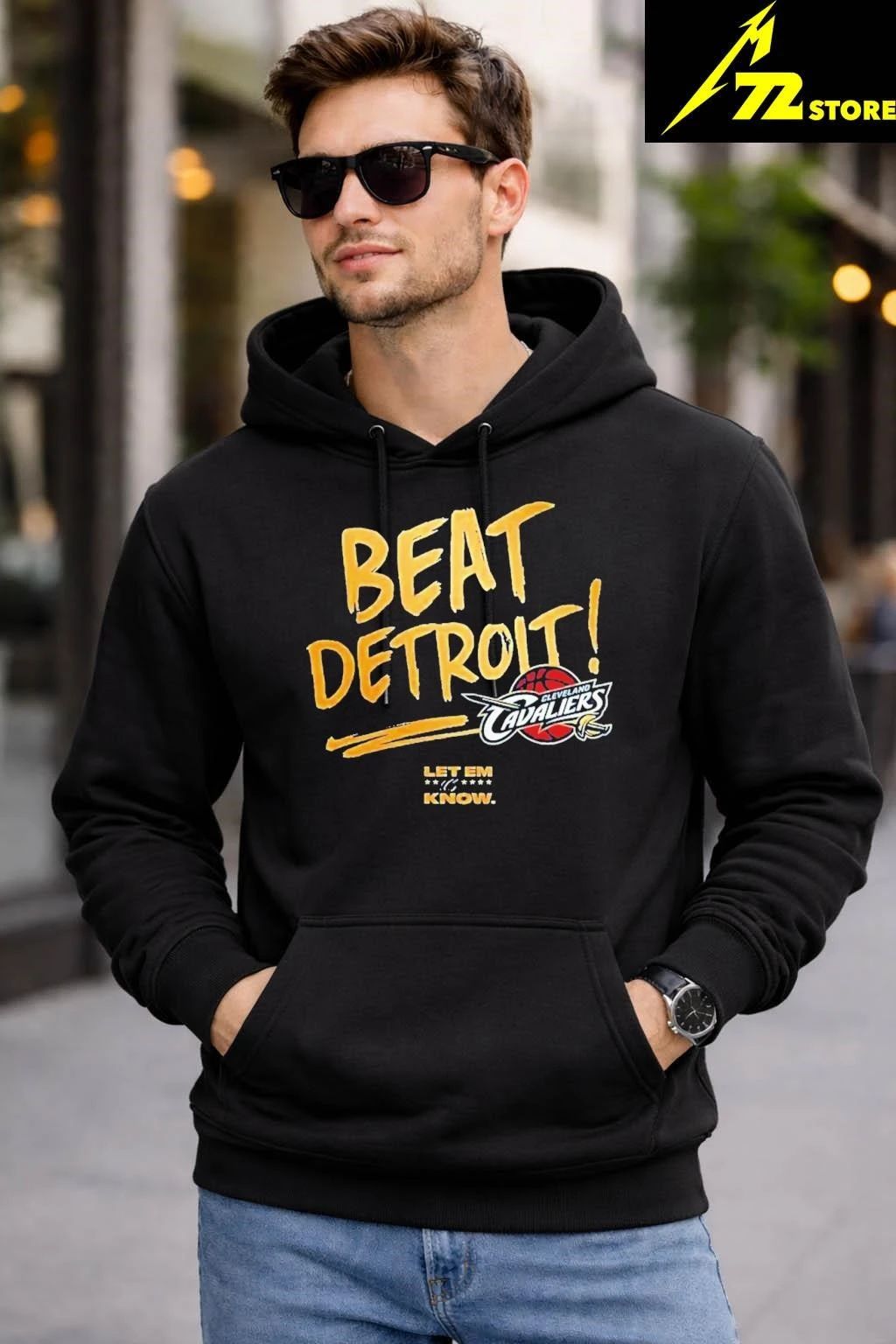 Beat Detroit Let Em Know Cleveland Cavaliers With Kia Shirt