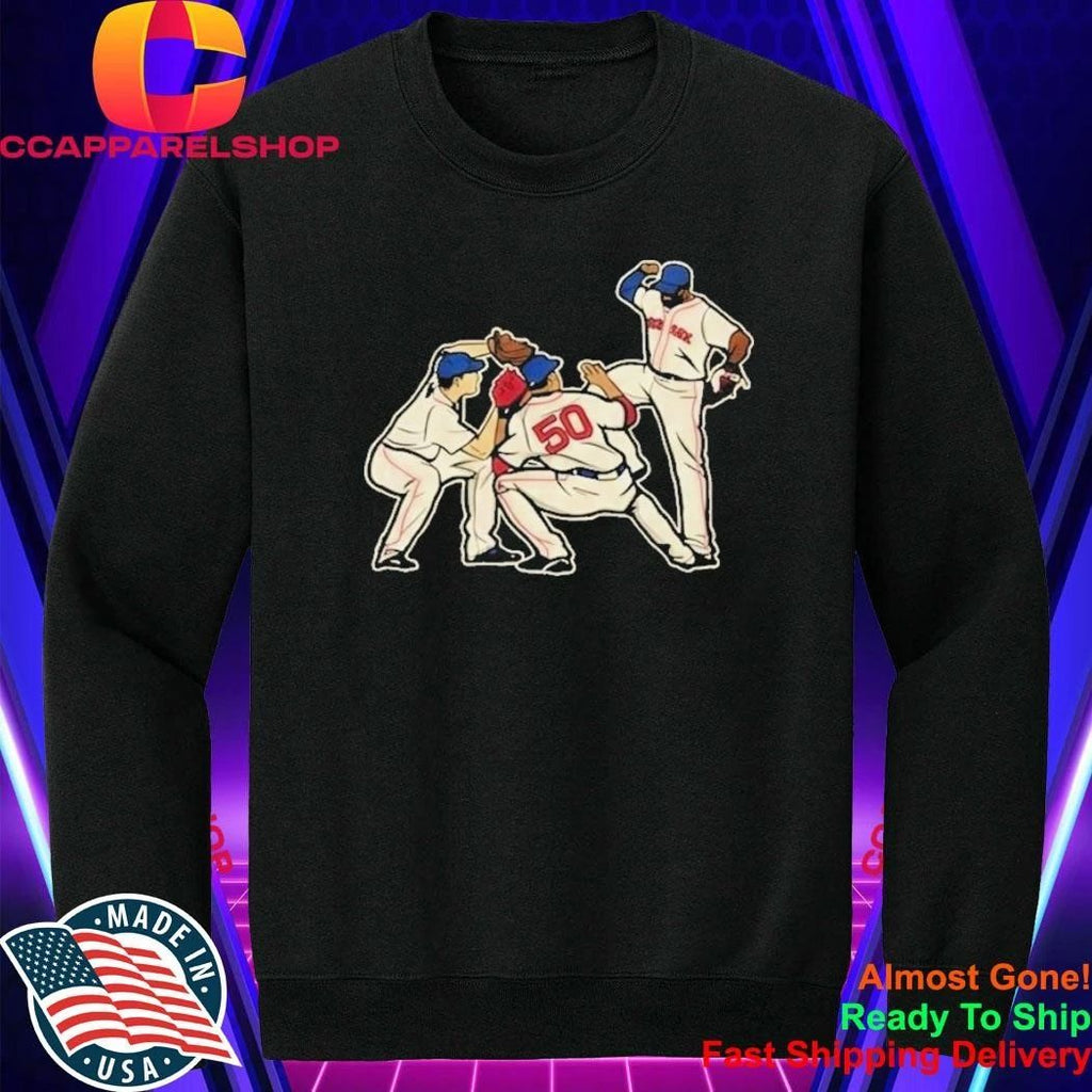Red Sox Mookie Betts Jackie Bradley Jr Andrew Benintendi Win Dance Repeat Shirt