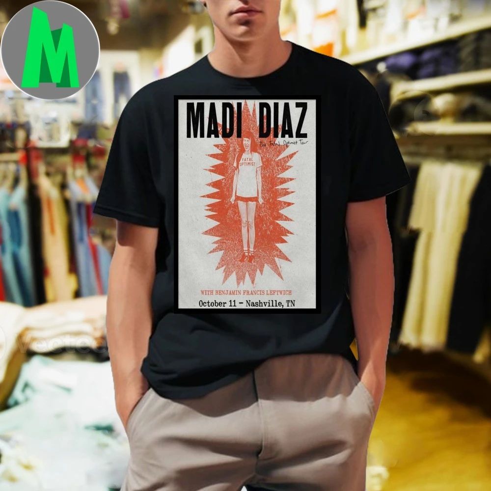 Madi Diaz Oct 11, 2025 The Basement East. Nashville, TN Poster Shirt