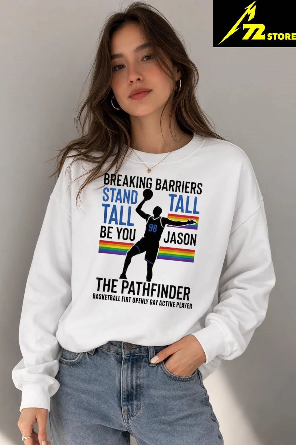 Jason 98 The Pathfinder Breaking Barriers Stand Tall Shirt
