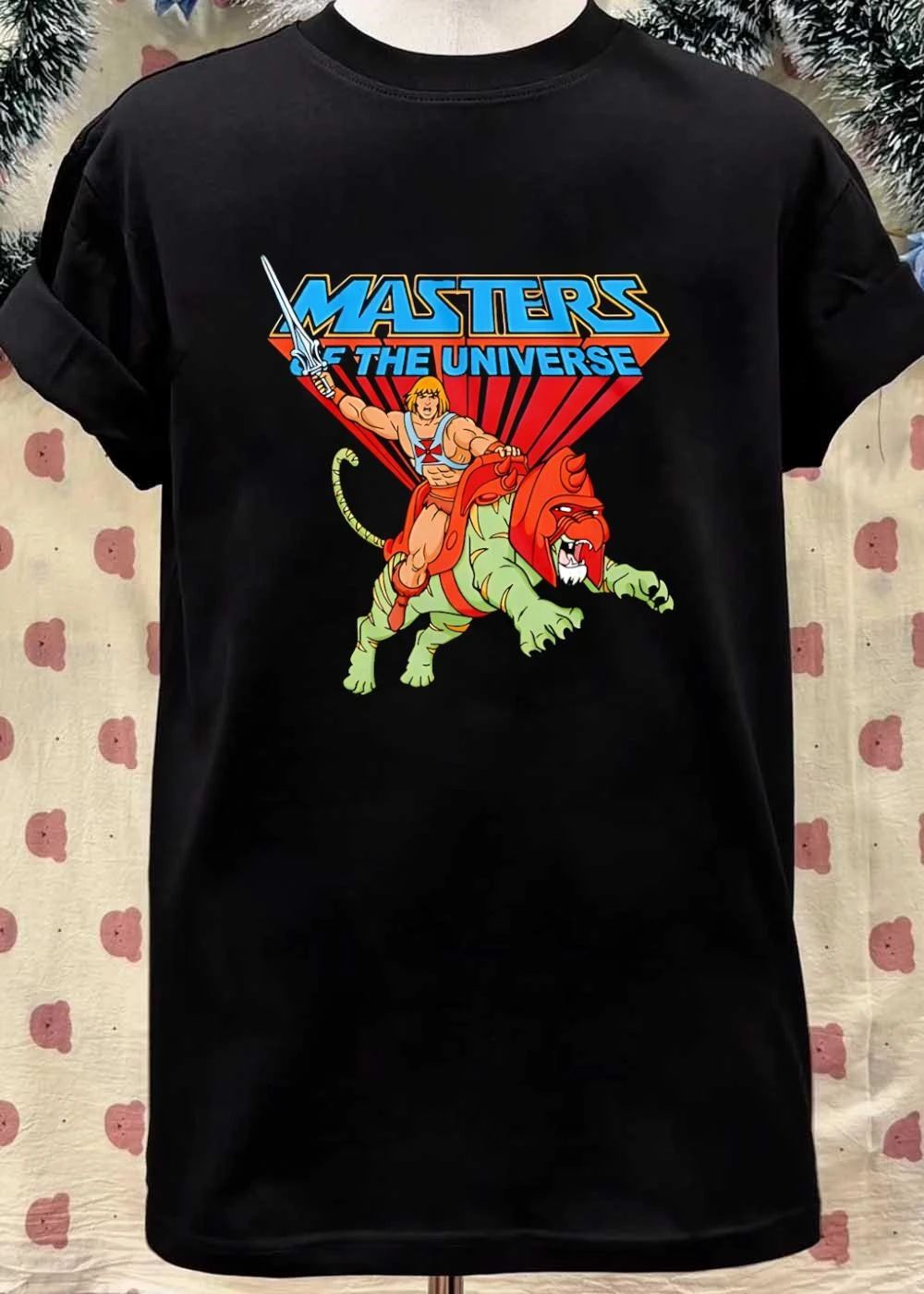 Masters of the Universe He-Man Riding Battle Cat T-Shirt