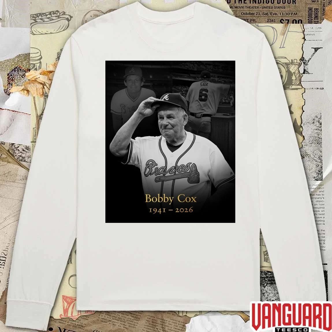 Bobby Cox 1941 – 2026 Atlanta Braves Poster t-shirt