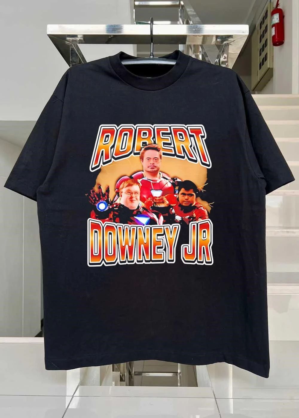 Robert Downey Jr Iron Man funny shirt