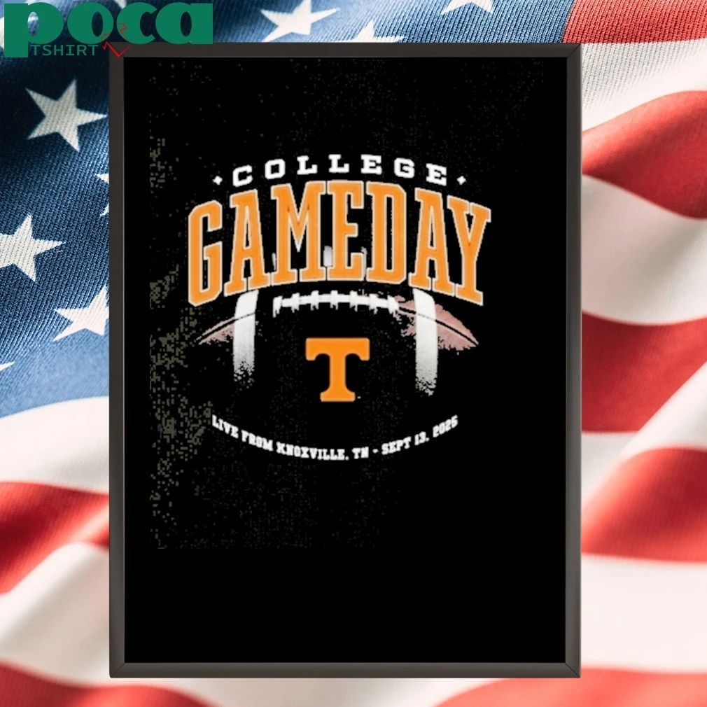 Tennessee Volunteers College Gameday Live From Knoxville T-shirt