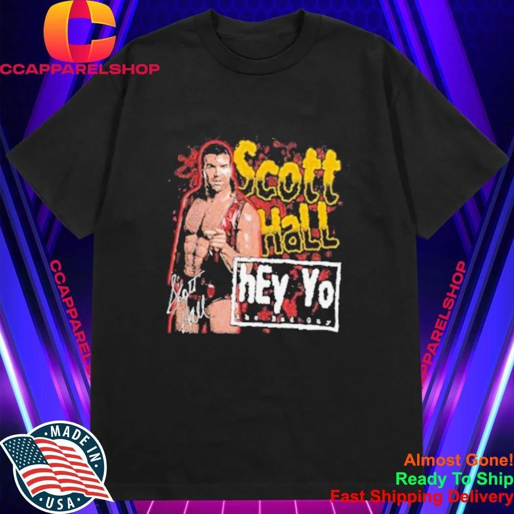 Scott Hall Hey Yo The Bad Guy Signature Shirt