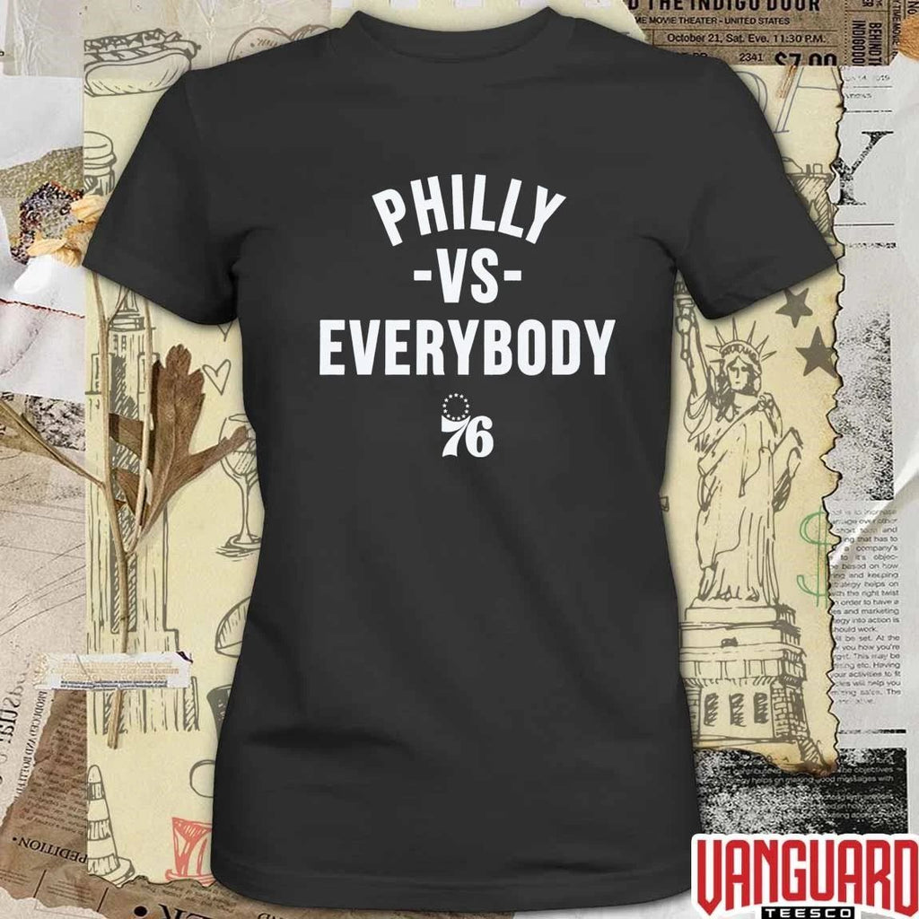 Philly Vs Everybody Philadelphia 76ers 2026 NBA Playoffs Basketball t-shirt