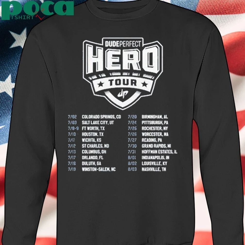 Dude Perfect Hero Tour Shirt
