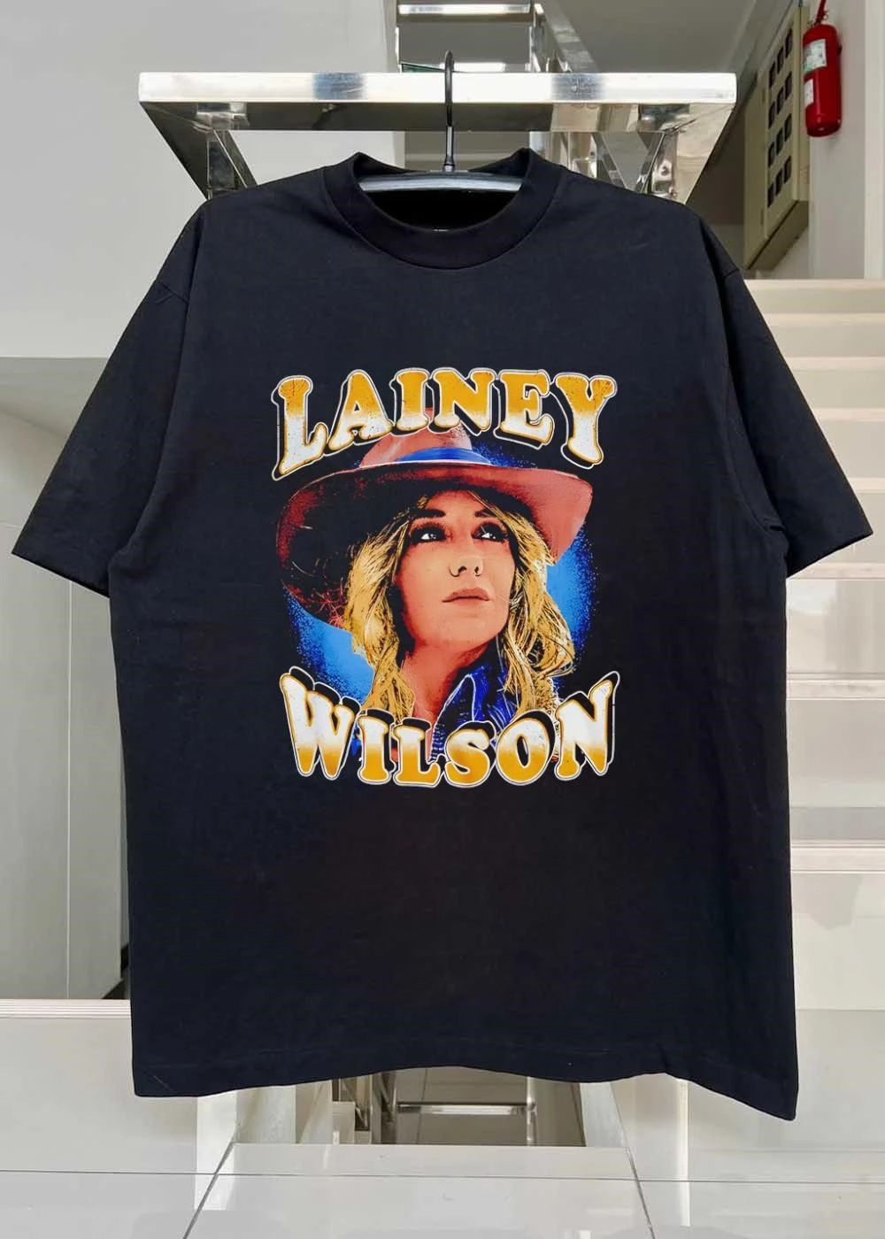Lainey Wilson Portrait Country Music Fan T-Shirt