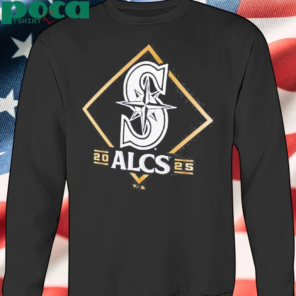 Seattle Mariners Fanatics 2025 American League Division Series Champions Locker Room T-shirt