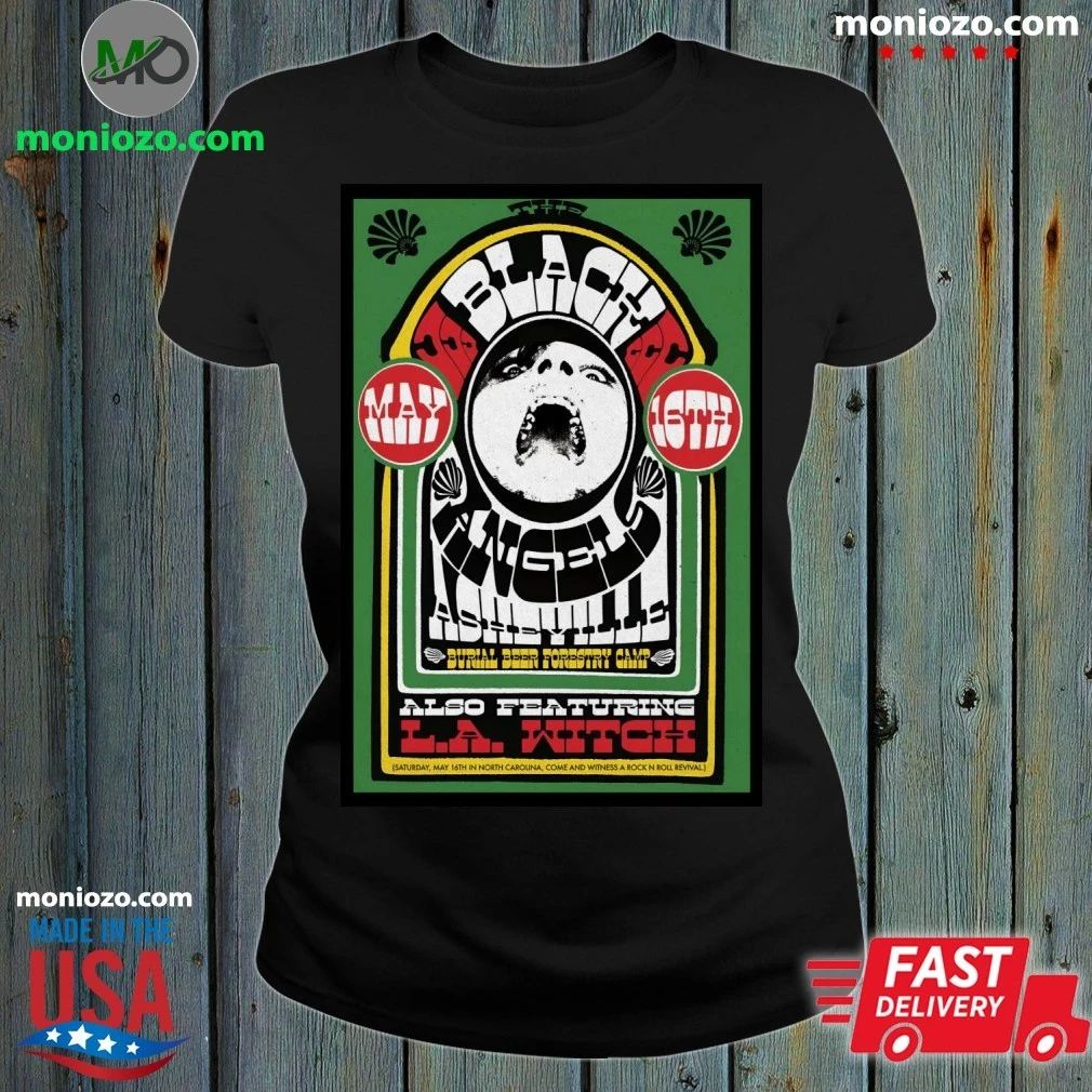 The Black Angels Asheville NC Tour On May 16 2026 Poster Shirt