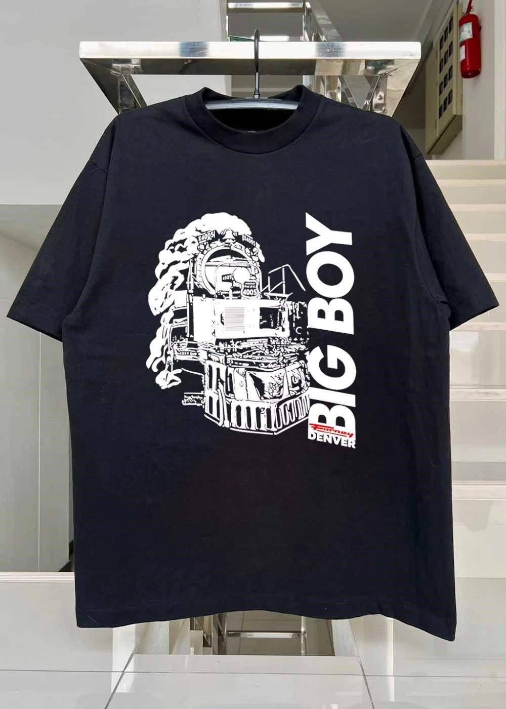 Forney Denver Big Boy Union Pacific Steam Locomotive Train T-Shirt