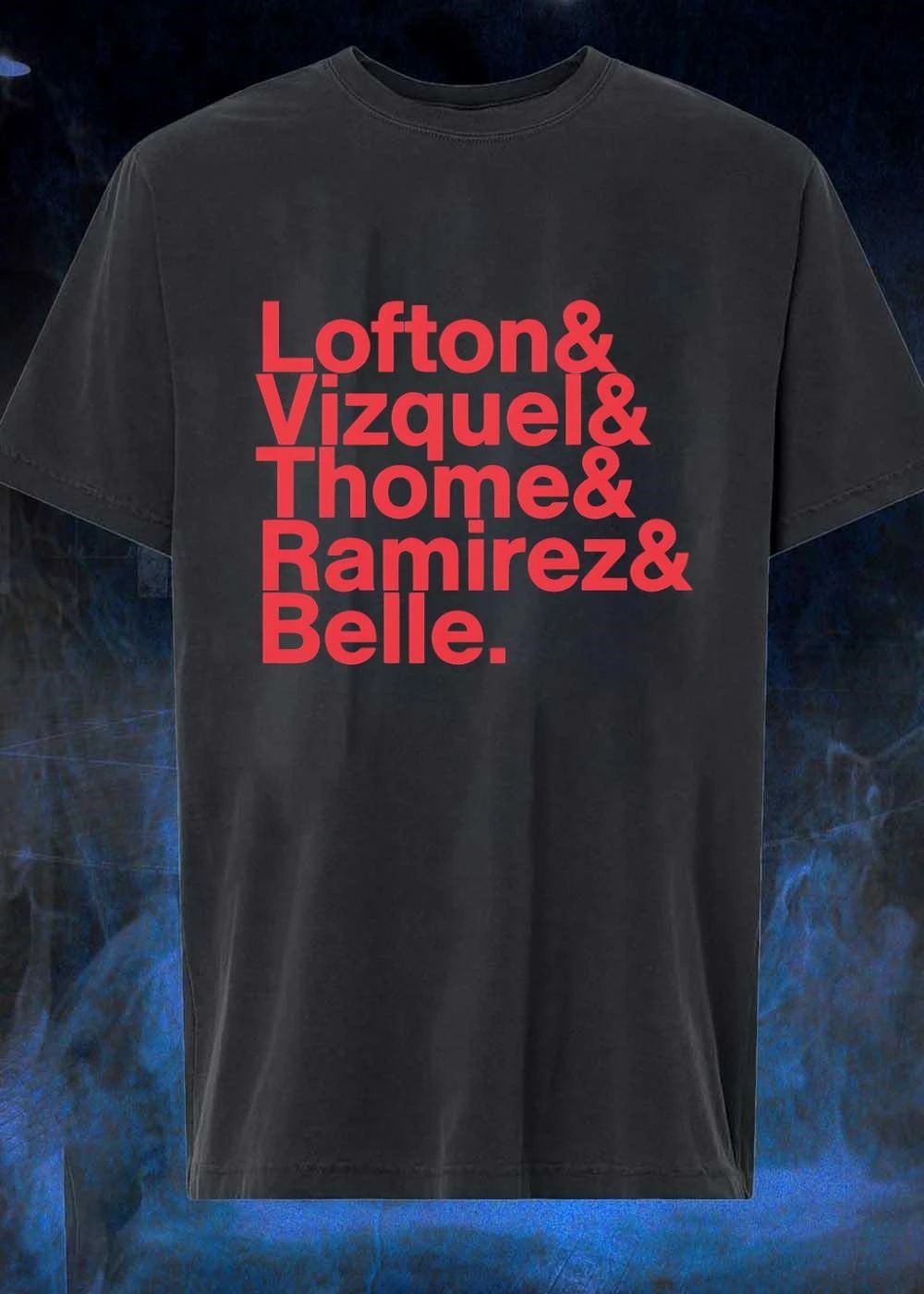 Cleveland Indians Fan Apparel Lofton Vizquel Thome Ramirez and Belle Shirt