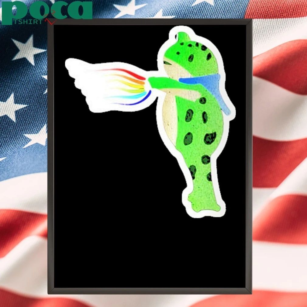 Portland Frog Protest Rainbow Anti Maga Lgbt Pride Month Shirt