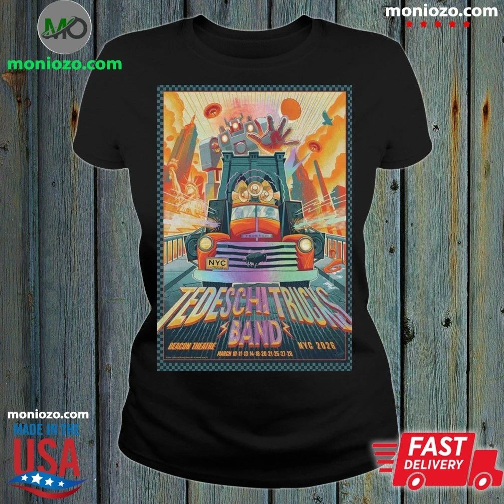 Tedeschi Trucks Band Mar 10-28 2026 Poster Beacon Theatre Shirt