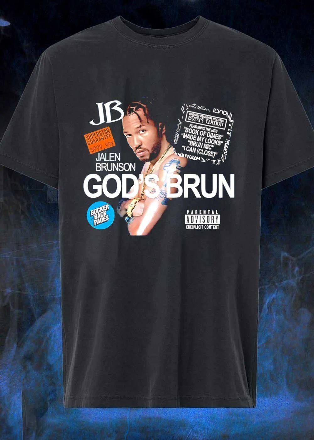 JB Breakin Personal Records Superstar Guarantee 999 99 God’s Brun Jalen Brunson T-Shirt