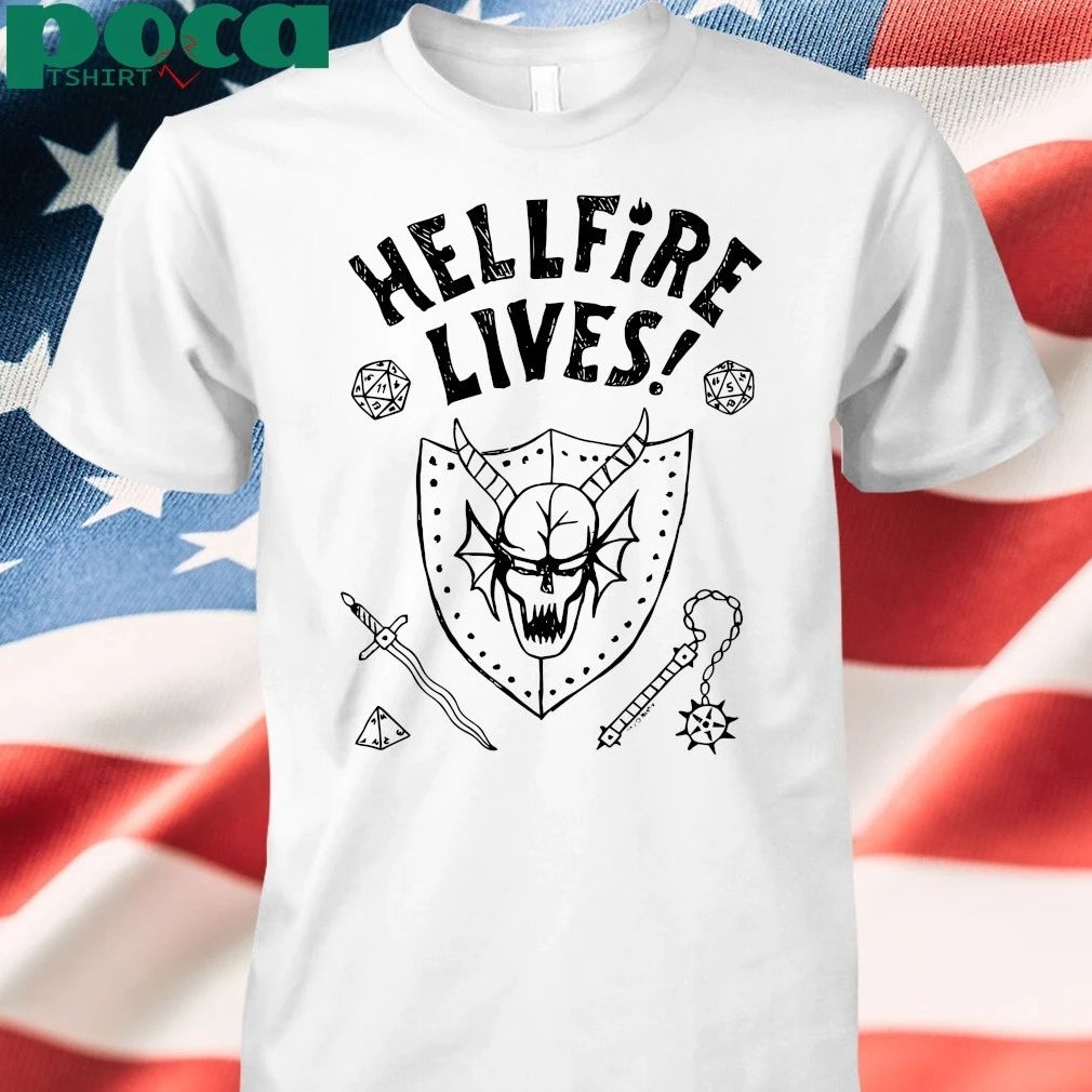 Stranger Thing 5 Hellfire Lives T-shirt