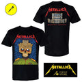 Metallica M72 Bucharest Limited Edition Show May 13, 2026 By Matei Apostolescu Palace Of Parliament Crown Skull Two Sided Shirt