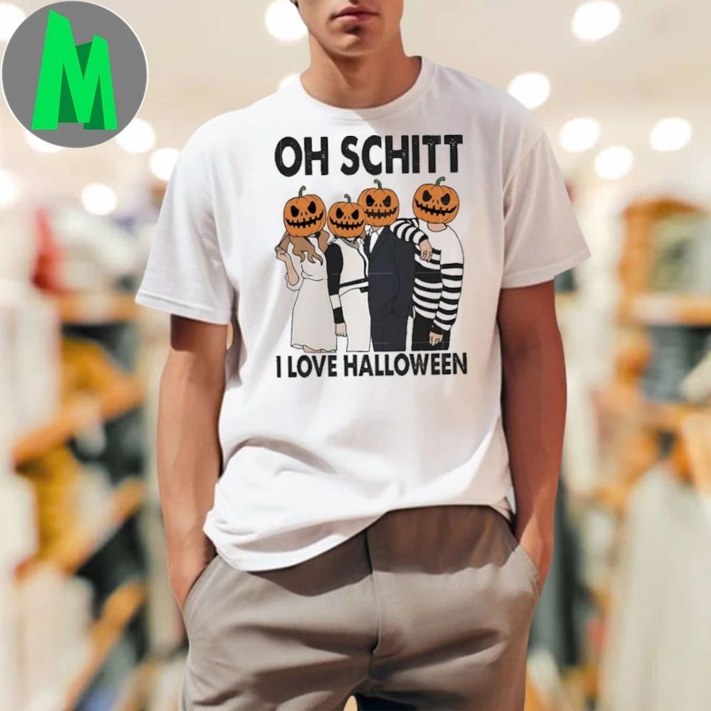 Oh Schitt i love halloween Shirt