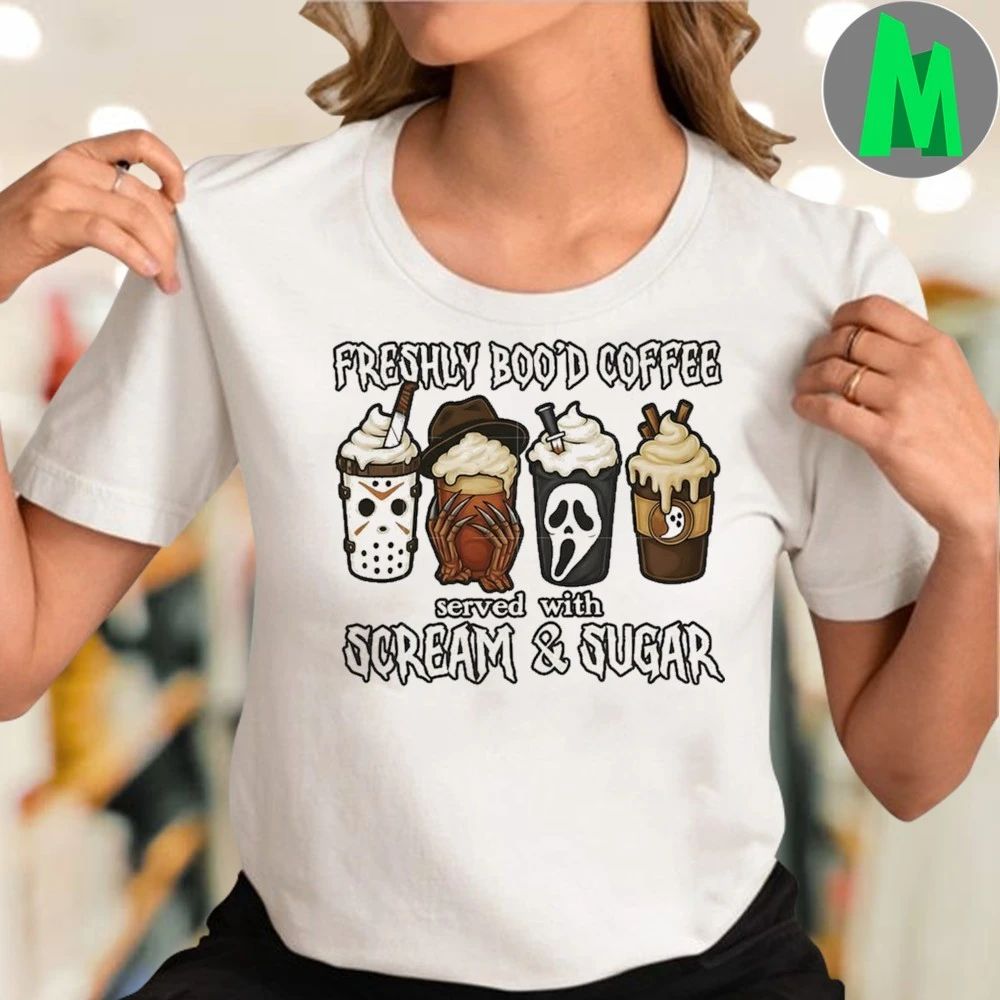 Freshly boo’d coffee served with scream & sugar Shirt