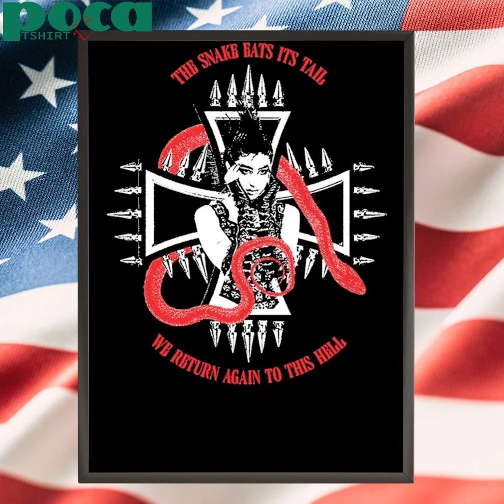 King Woman The Snake eats its tail We return again to this hell T-shirt