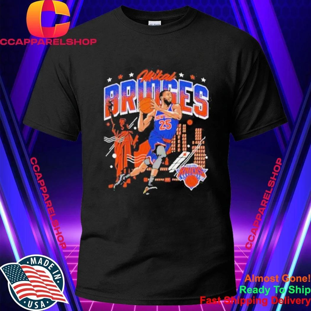 Mikal Bridges New York Basketball Icon Vintage Style Shirt