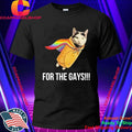 Taco Cat Pride Flag For The Gays Shirt
