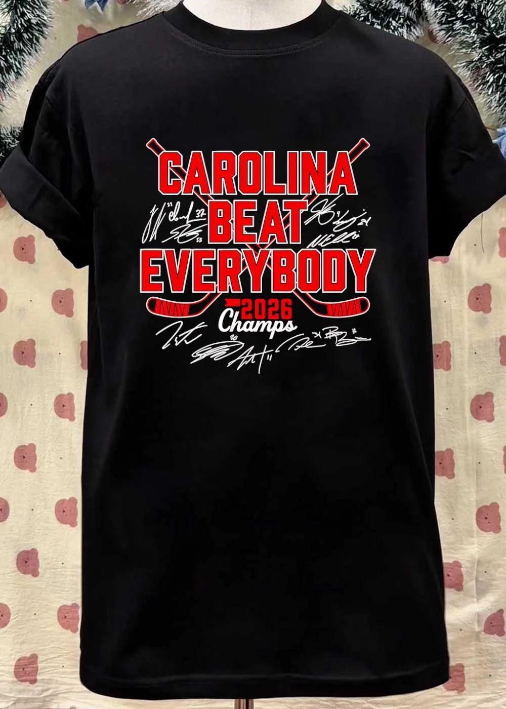 Carolina Hurricanes Shirt Carolina Beat Everybody 2026 Champs