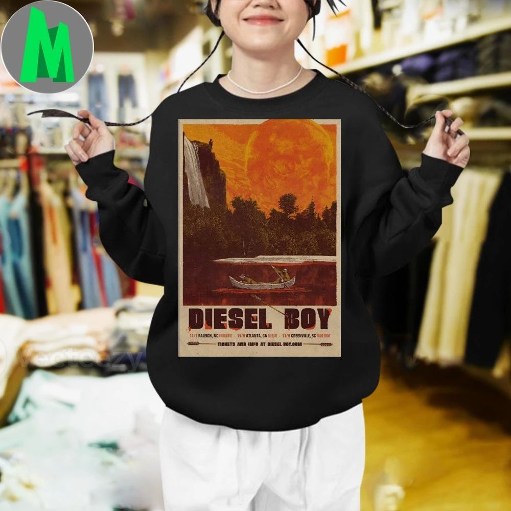 Diesel Boy The Pour House Music Hall In Raleigh NC Nov 7 2025 Poster Shirt