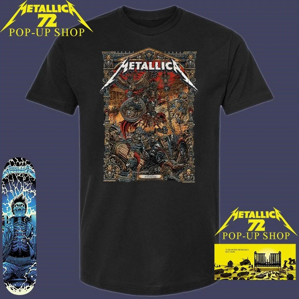 Metallica #M72Athens Pop-Up Shop T-Shirt